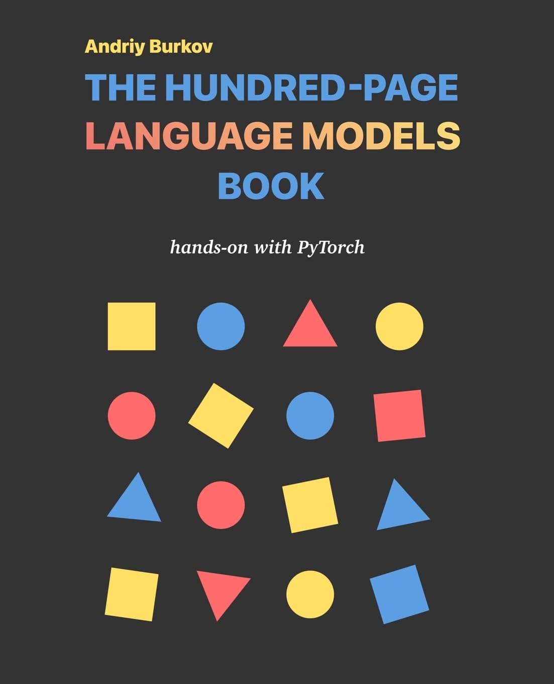 The Hundred-Page Language Models Book cover